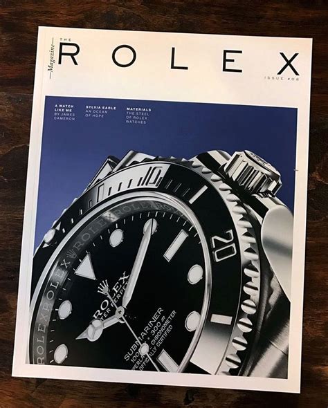 rolex magazine holder|rolex magazine history.